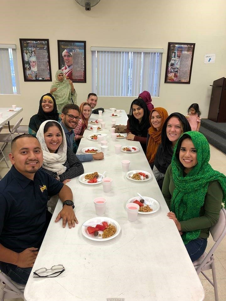 Howard Watts and FRIENDS AT THE MUSLIM CENTER IN EAST LAS VEGAS