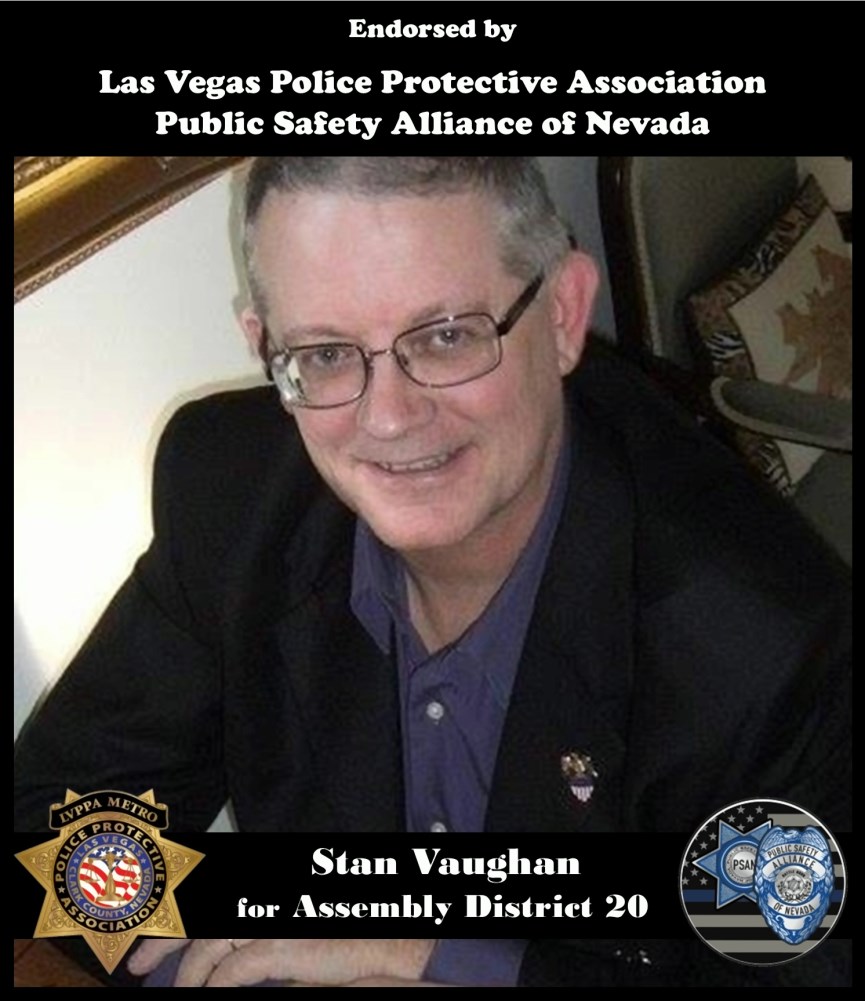 Stan Vaughan endorsed LVMPD protection league